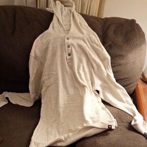 Airwalk Cream Hooded Sweater